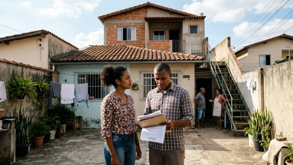 O famoso "quem casa, quer casa": Filha constrói casa de R$ 95 mil na laje dos pais e ex-marido aciona Justiça após o casamento acabar exigindo metade do valor investido na obra do quintal alheio