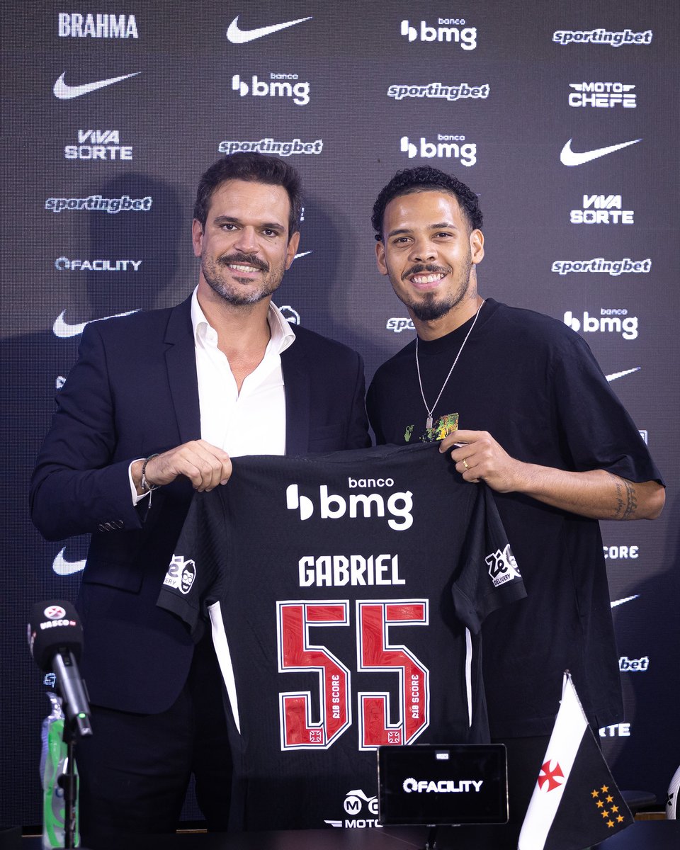 Admar Lopes e Gabriel Pereira (Foto: Matheus Lima/Vasco)