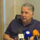 Anthony Garotinho falando em coletiva com microfones Globo, Sputnik e tempo real