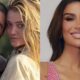 Montagem de Pedro Scooby e Cintia Dicker à esquerda, Bianca Andrade à direita, todos sorrindo