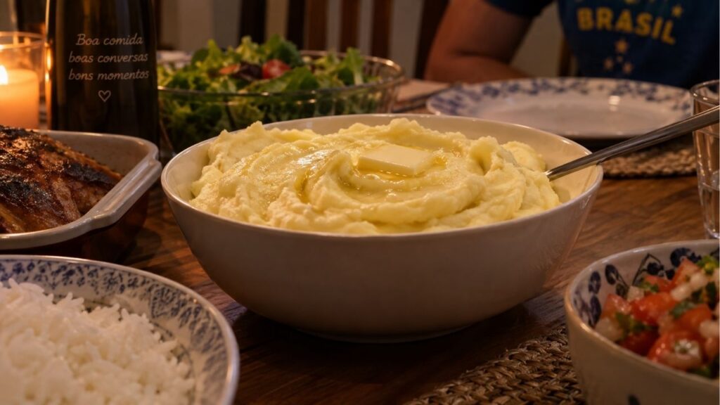 Os cozinheiros concordam: para o purê de batata ficar mais cremoso, o segredo não é mais leite, são 2 colheres de sopa de manteiga na hora certa