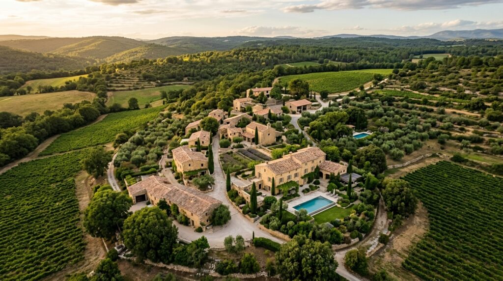 Em 2001, Johnny Depp comprou um village francês de 15 hectares, gastou 10 milhões de dólares em reformas para criar piscinas, estúdios de arte e uma adega temática de piratas.