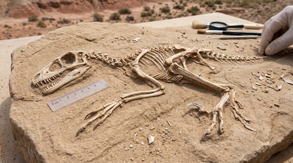 Fósseis de 90 milhões de anos aparecem durante escavações e descoberta ajuda a explicar como esses animais viviam no passado