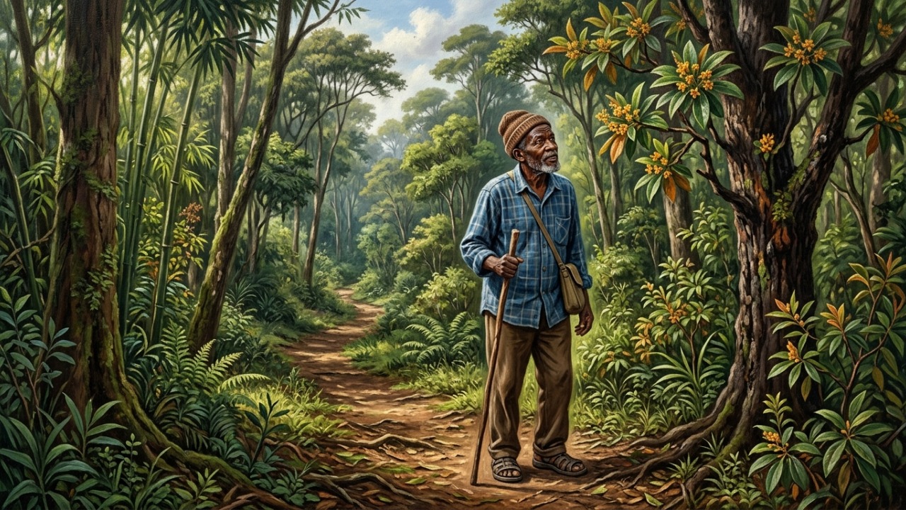 Provérbio queniano sobre sabedoria: “Mesmo que você tenha passado a vida inteira dentro de uma floresta, ainda existem árvores cujos nomes e segredos você jamais conhecerá.” Um ensinamento sobre nunca acreditar que já se sabe tudo