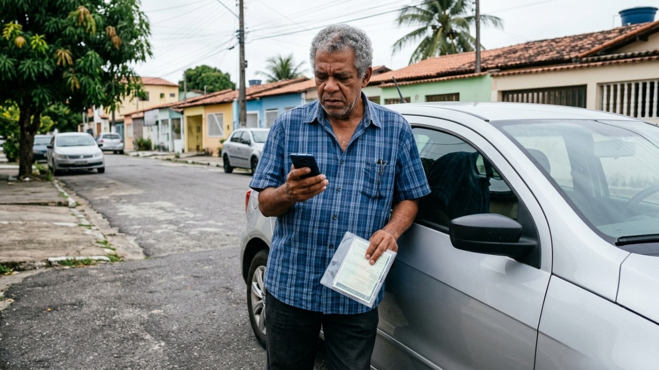 Aposentado compra carro usado de particular e, semanas depois, descobre uma dívida antiga que impede a transferência para seu nome