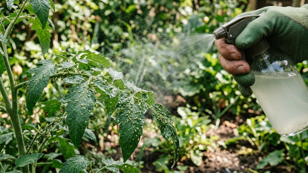 Borrifar a água fria do cozimento da mandioca nas plantas: o inseticida natural potente que aniquila infestações de pulgão preto em minutos