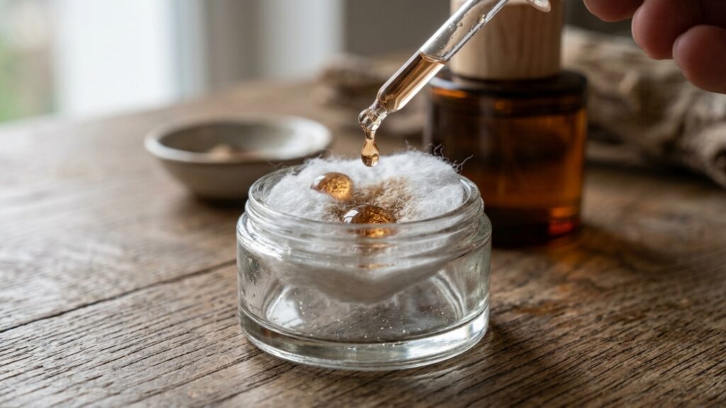Colocar algodão com 3 gotas desse ingrediente atrás do vaso sanitário antes de dormir: para que serve e por que tanta gente faz isso à noite