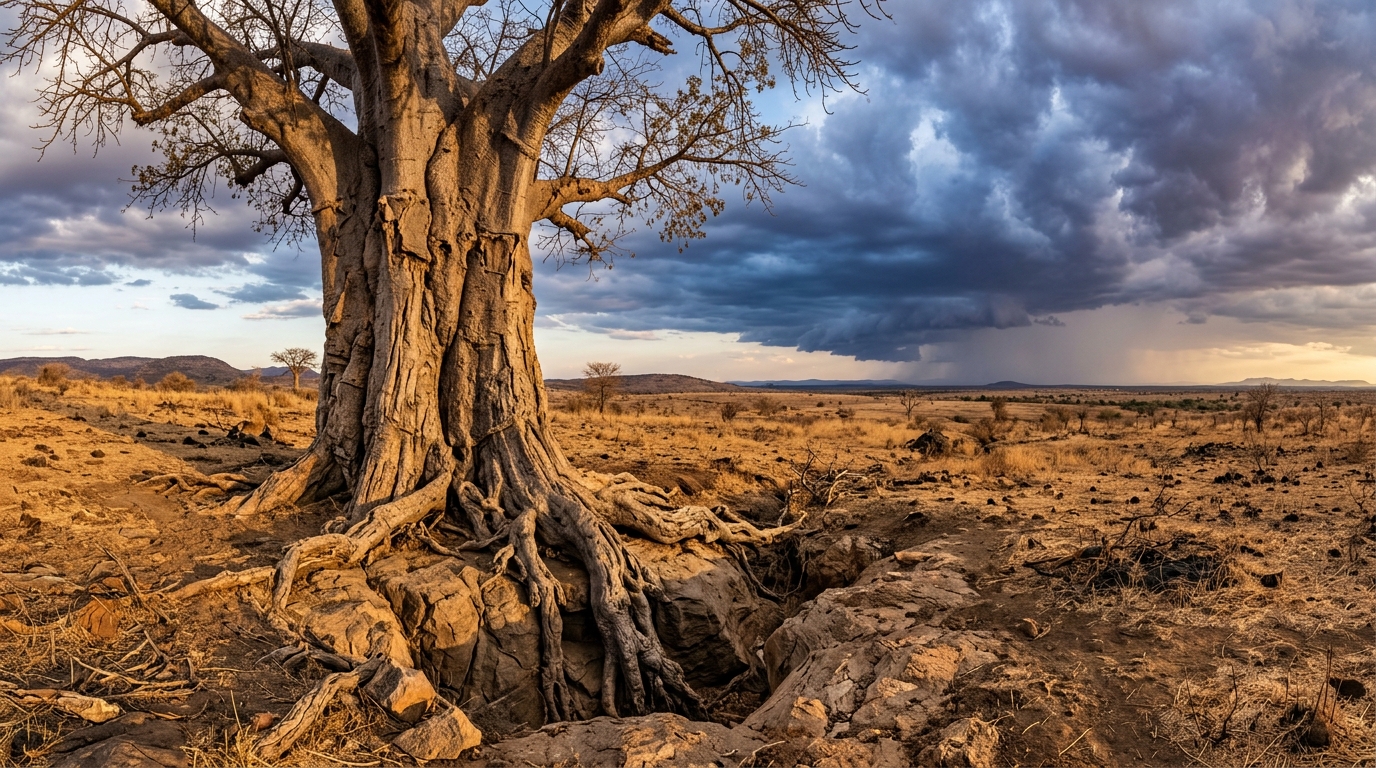 Provérbio africano do dia: "A árvore mais alta da floresta não é a mais forte, mas aquela cujas raízes aprenderam a beber onde ninguém mais cava." Lições sobre profundidade, paciência e por que o que sustenta não aparece