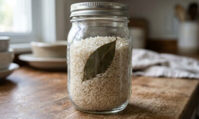 Colocar uma folha de louro dentro do arroz: para que serve e por que muita gente recomenda esse truque na hora de armazenar o alimento