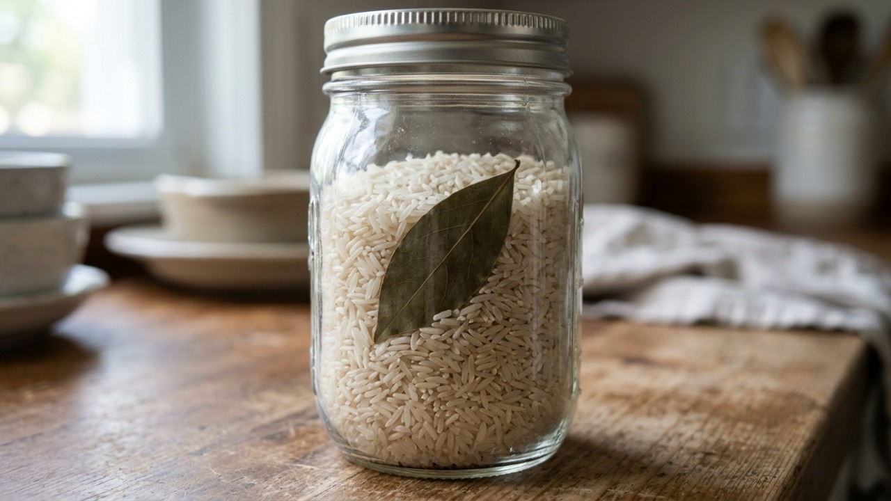 Colocar uma folha de louro dentro do arroz: para que serve e por que muita gente recomenda esse truque na hora de armazenar o alimento