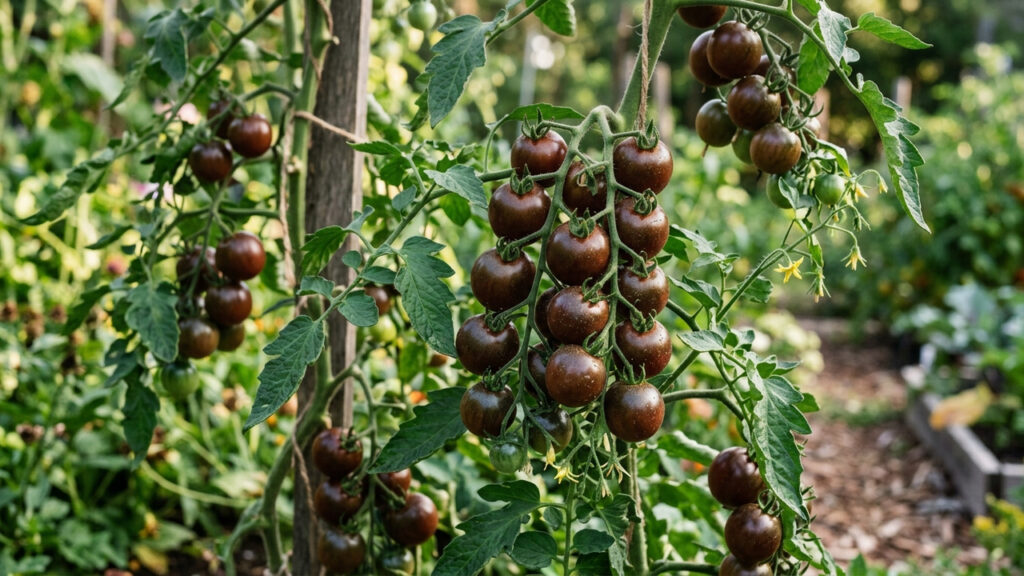 Adeus, tomate: essa fruta de cor púrpura quase negra cresce em cachos parecendo uvas e possui o sabor mais doce entre todas as variedades