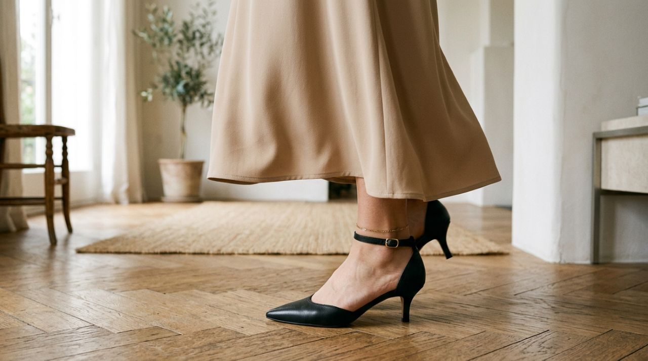 Febre nos anos 80, os saltos altos pretos voltaram com tudo: como mulheres maduras podem combinar o clássico com jeans e vestidos sem pesar no visual