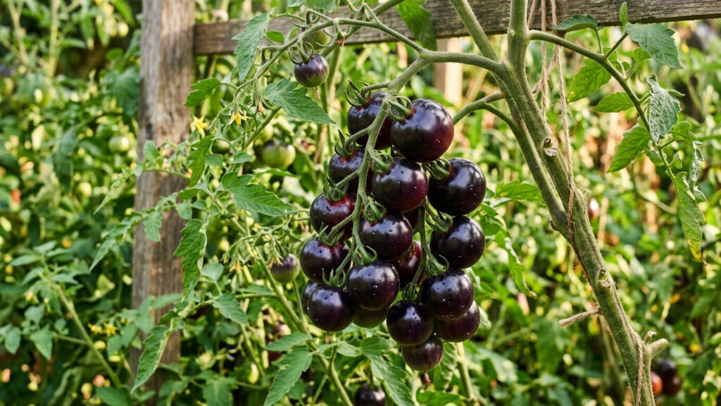 Adeus, tomate: essa fruta de casca negra cresce fácil em garrafas PET e concentra uma carga abundante de antioxidantes muito doces