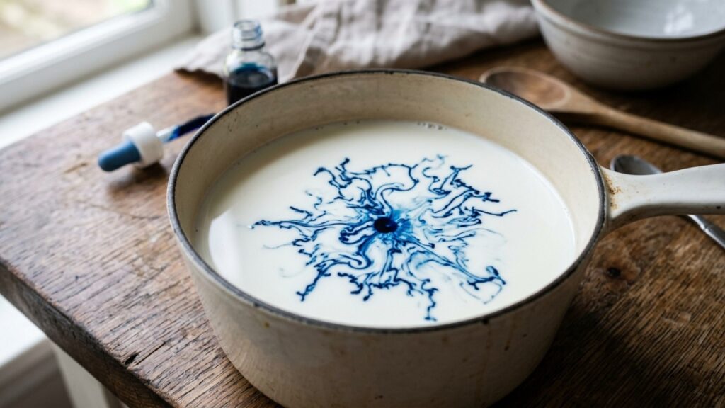 Provérbio malaio do dia: “Por causa de uma gota de tinta azul, uma panela inteira de leite é contaminada.” Uma lição sobre como pequenos erros podem causar grandes impactos