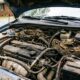 Mulher vê uma “mangueira suja” debaixo do capô do carro, mas leva um susto quando ela se vira e olha diretamente para ela