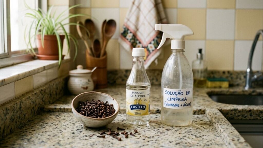 Borrifar uma mistura de vinagre branco com cravos-da-índia nos cantos das janelas e portas: a receita caseira simples que bloqueia a entrada de formigas e mosquitos na sua casa na hora