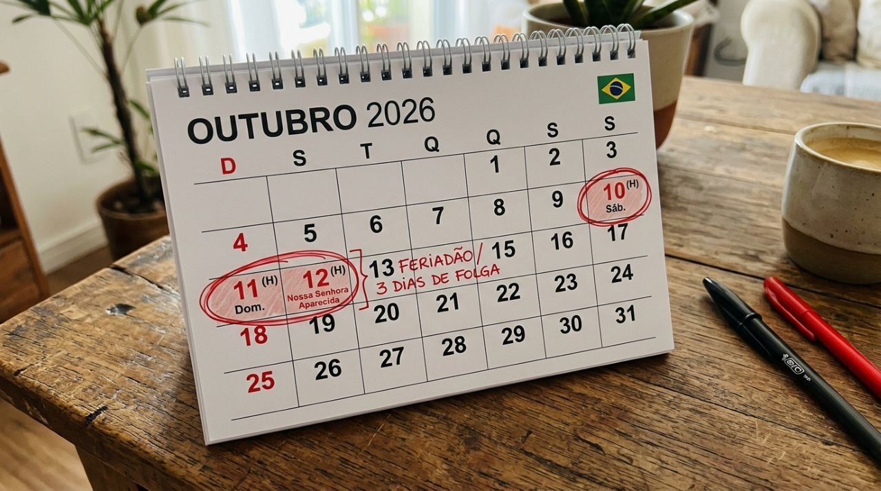 Feriado nacional cai na segunda-feira e garante feriadão de 3 dias aos brasileiros em outubro