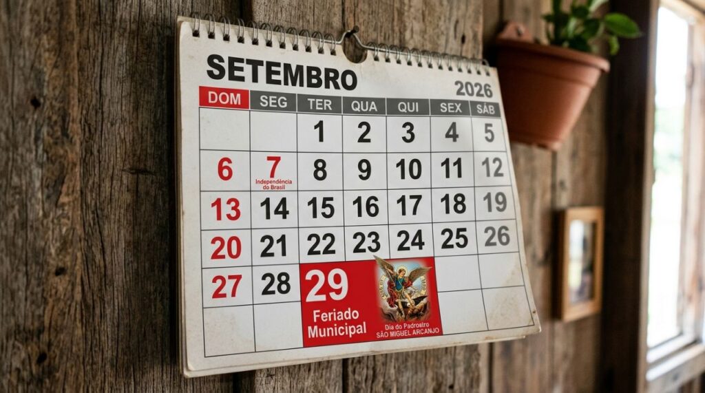 Brasileiros terão feriado na terça-feira, 29 de setembro, e serviços podem funcionar em horário diferente