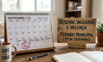 Autoridades confirmam feriado na terça-feira, 29 de setembro, e bancos, escolas, repartições públicas e outros serviços podem ter funcionamento alterado