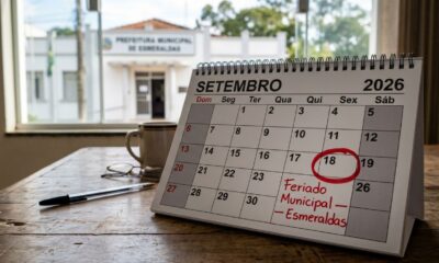 Feriado de sexta-feira, 18 de setembro, surpreende moradores e pode garantir fim de semana prolongado em algumas cidades