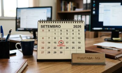 Estado confirma feriado para esta quarta-feira, 16 de setembro, e brasileiros devem redobrar a atenção com funcionamento de bancos e órgãos públicos