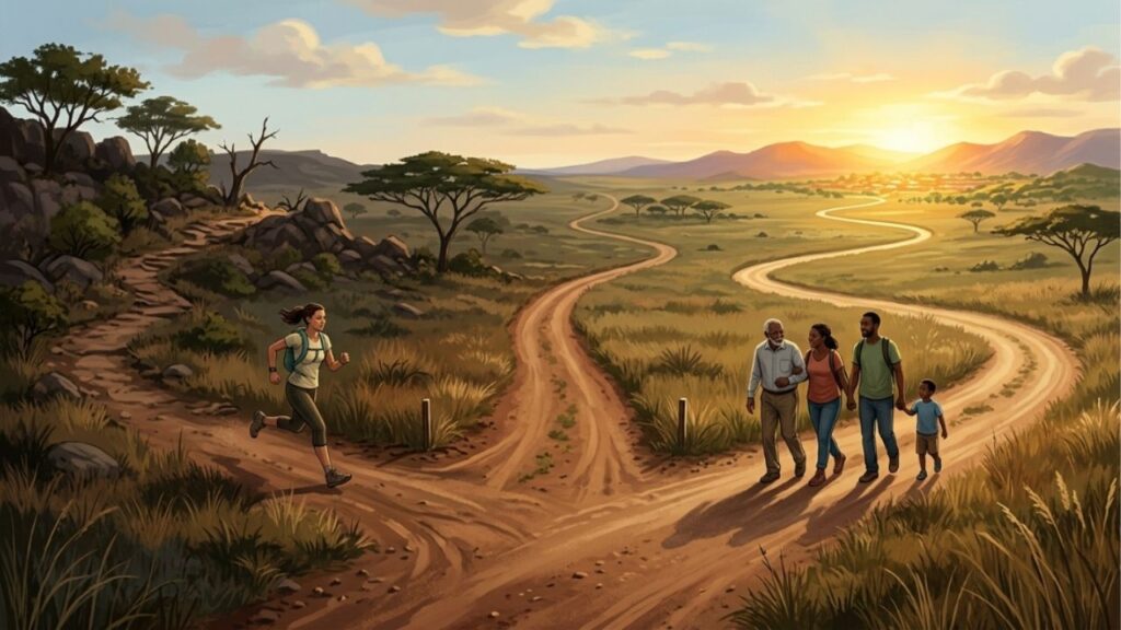 Provérbio africano do dia: "Se quer ir rápido, vá sozinho; se quer ir longe, vá acompanhado." Uma reflexão sobre o valor da coletividade