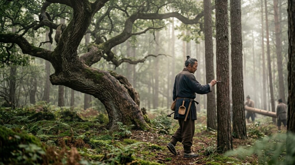 Provérbio chinês do dia: “Uma árvore torta vive sua própria vida, mas uma árvore reta se torna madeira.”