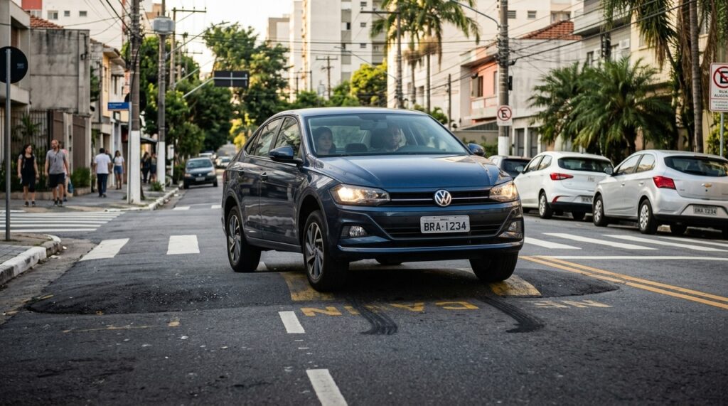A maneira errada de passar em lombadas que aumenta o impacto na suspensão e pode acelerar o desgaste das peças