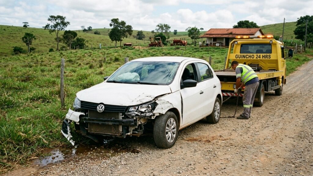 Cavalo foge durante a madrugada e causa prejuízo de R$ 90 mil em carro na estrada, mas dono pode responder mesmo sem estar no local