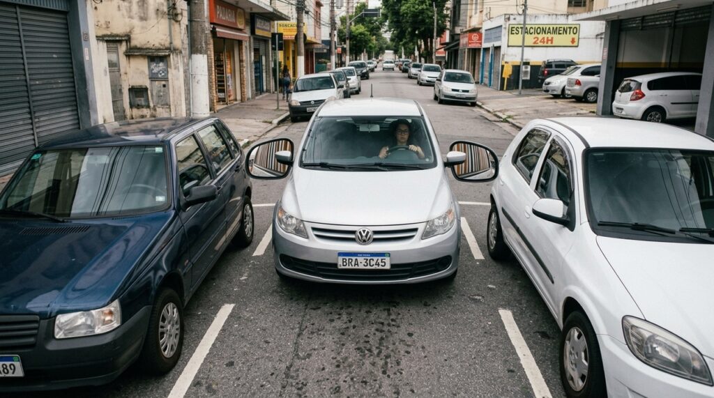 Quase todos os condutores fazem isso errado ao estacionar em vaga apertada e nem percebem
