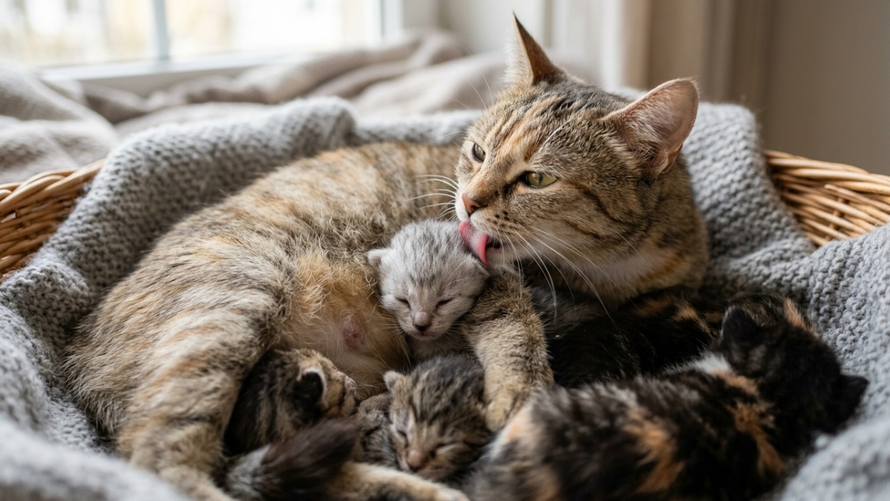 Filhote de gato de apenas 82 gramas é encontrado sozinho em uma calçada, ganha uma nova mãe adotiva e passa a viver cercado de carinho entre outros gatinhos