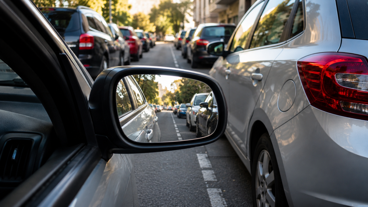 Quase todos os condutores fazem isso errado ao estacionar em vaga apertada e nem percebem