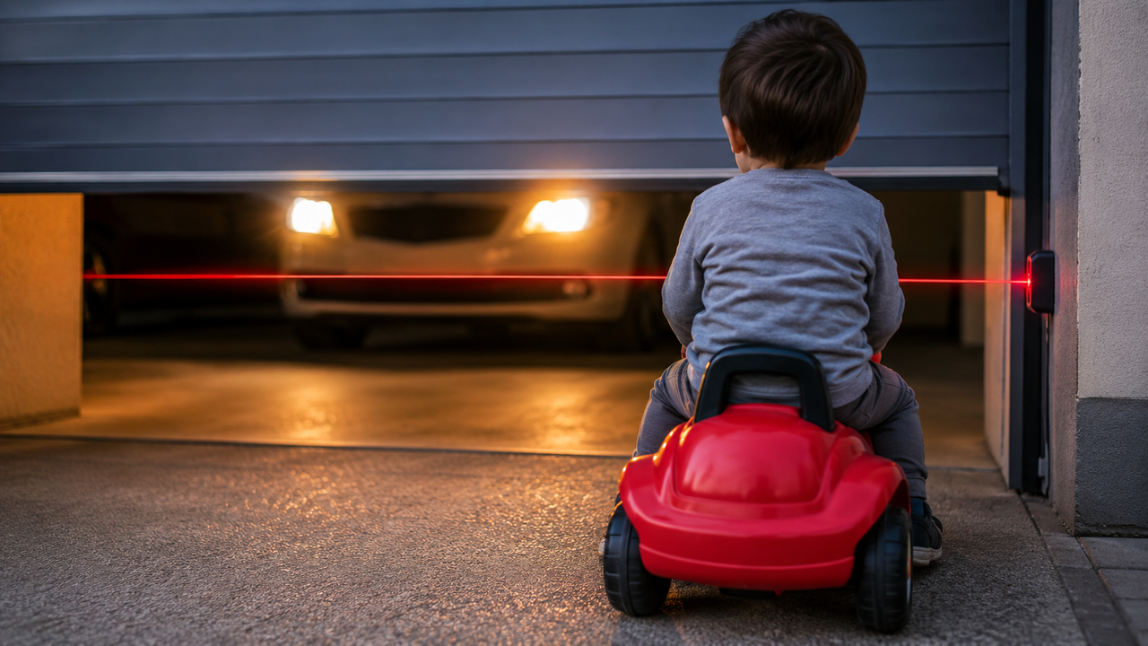 Morador troca o portão da garagem por um modelo automático e descobre qual sistema de segurança evita que ele feche sobre pessoas