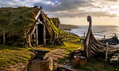 Como os vikings chegaram à América quase 500 anos antes de Colombo e o que as construções de L’Anse aux Meadows revelaram