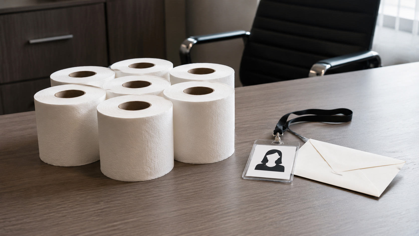 Seis rolos de papel higiénico custam um emprego de 30 anos e uma indemnização de quase R$ 360 mil