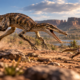 Chamado de “crocodilo galgo”, o animal viveu há 215 milhões de anos e tinha pernas longas para correr. Seu fóssil ficou guardado desde 1969