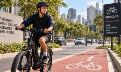 Adolescentes podem ter novas restrições para usar bicicletas elétricas e o que muda nas regras de circulação