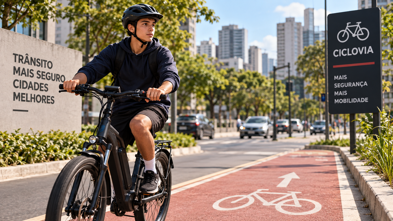 Adolescentes podem ter novas restrições para usar bicicletas elétricas e o que muda nas regras de circulação