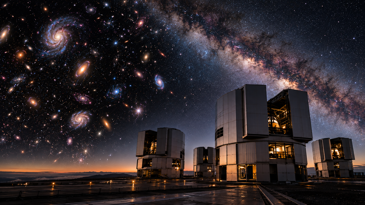 Astrônomos conseguiram revelar 72 galáxias que nunca haviam sido observadas. A nova técnica encontrou sinais de luz muito fracos escondidos nas imagens do espaço