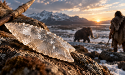 Pontas feitas de cristal mostram como os povos Clovis conseguiam trabalhar uma pedra difícil de moldar. O material também podia ter valor simbólico entre esses grupos antigos