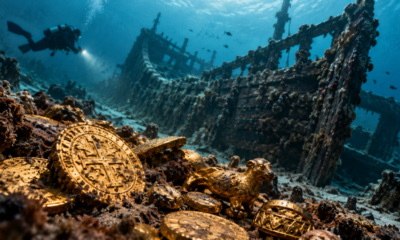 Mais de 300 peças de ouro encontradas no navio pirata Whydah Gally revelaram uma origem inesperada. O metal veio de Gana e muda ideias sobre o comércio antigo