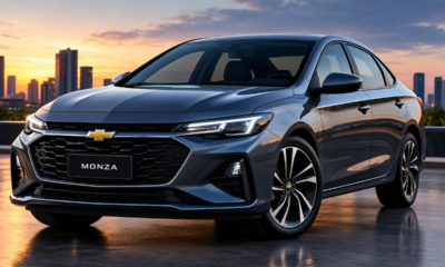 O Chevrolet Monza dos anos 80 está de volta completamente transformado: novo sedã ganha motor híbrido, visual moderno, tecnologia avançada e pode surpreender antigos fãs do modelo