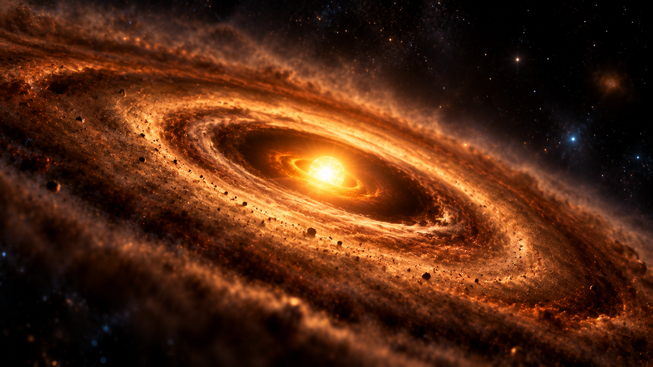 Cientistas observam o nascimento de um sistema solar pela primeira vez: estrela recém-formada revela os primeiros ingredientes que podem dar origem a novos planetas