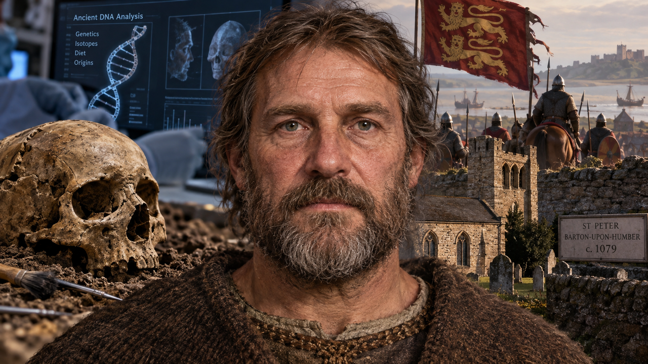 O rosto de um homem enterrado há quase 1.000 anos finalmente é revelado: reconstrução impressiona pesquisadores e túmulo esconde uma inesperada conexão com os vikings