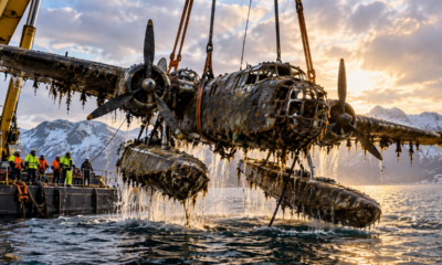 Depois de quase 70 anos no fundo do mar, raro hidroavião da Segunda Guerra Mundial é resgatado e restauração revela detalhes impressionantes da engenharia alemã