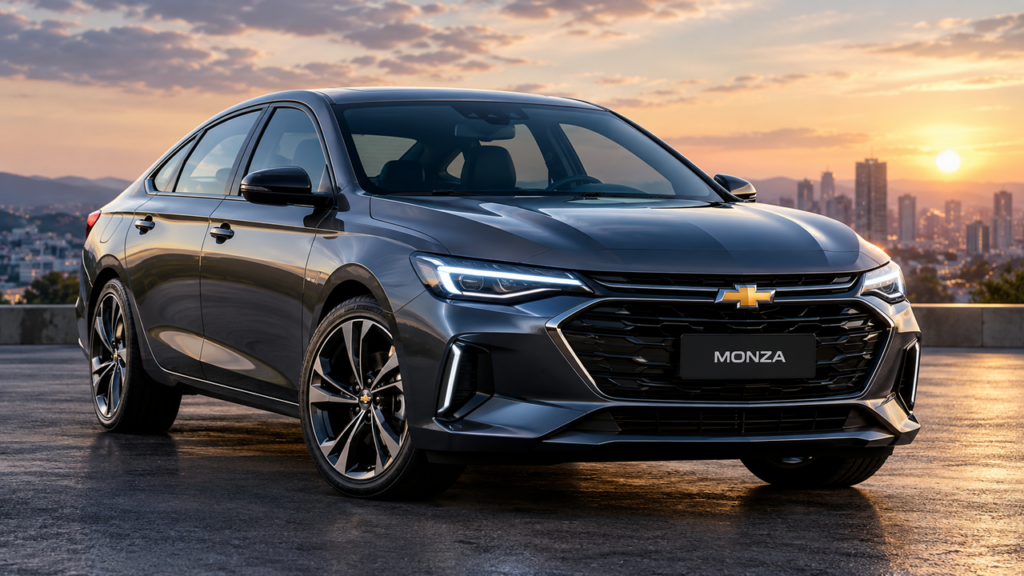 O Chevrolet Monza dos anos 80 está de volta completamente transformado: novo sedã ganha motor híbrido, visual moderno, tecnologia avançada e pode surpreender antigos fãs do modelo