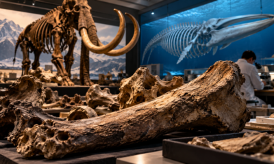 Por 70 anos, cientistas acreditaram que esses ossos eram de mamutes, até um exame moderno revelar a verdadeira origem do material