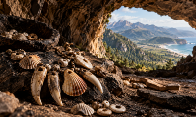 Arqueólogos encontram caverna que guarda 271 adornos de milhares de anos que revelam como antigos grupos humanos construíam sua identidade