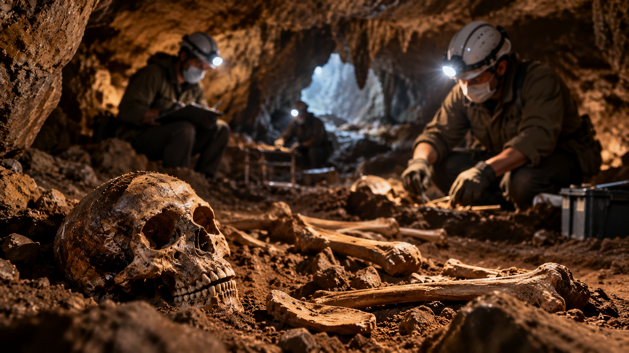 Cientistas descobrem que todos os fósseis de Homo naledi analisados em caverna são de fêmeas e encontram um detalhe que pode mudar o que se sabe sobre o grupo