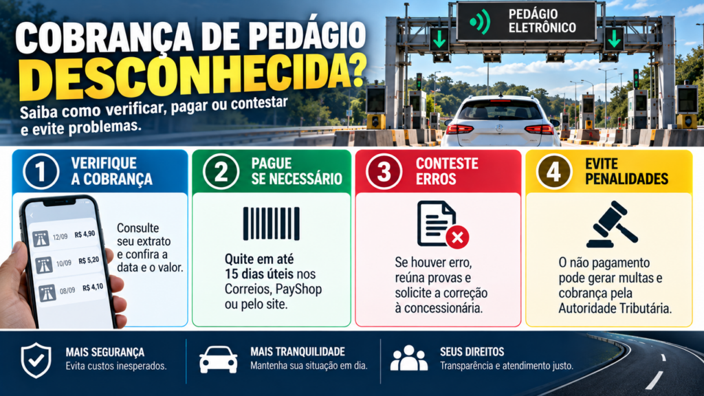 Motoristas com mais de 60 anos estão descobrindo um detalhe na cobrança automática de pedágio que pode evitar pagamentos indevidos e muita dor de cabeça